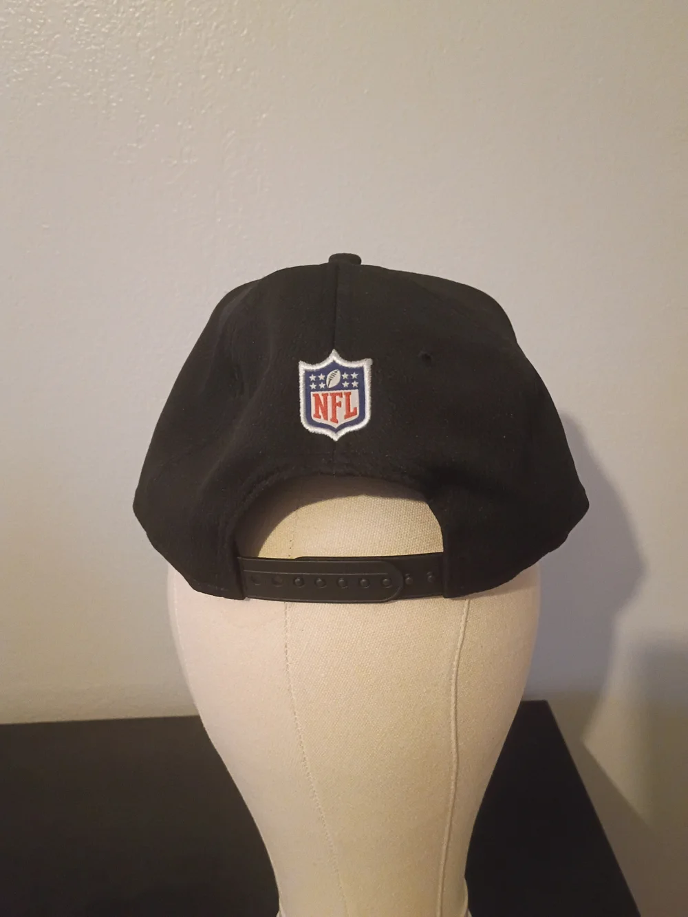 New Era Oakland Raiders Black Snapback Hat